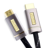 XO Platinum 14m High Speed HDMI Kabel (HDMI Typ A, HDMI 2.1/2.0b/2.0a/2.0/1.4) - 4K, 3D, UHD, ARC, Full HD, Ultra HD, 2160p, HDR - fÃ¼r PS4, Xbox One, Wii, Sky Q, LCD, LED, UHD, 4k Fernsehern - Silber