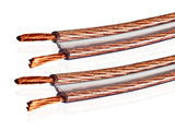 Van Damme 2 x 4 mm Shotgun Style Twin Interconnect Lautsprecherkabel 268-504-000 21 Meter / 21M