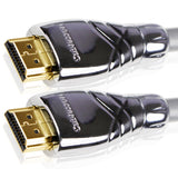 Cablesson Maestro 6m High Speed HDMI Kabel - 8k, 3D, Full HD, Ultra HD, 2160p, HDR, ARC, Ethernet - (HDMI 2.1/2.0b/2.0a/2.0/1.4) fÃ¼r PS4, Xbox One, Wii, Sky Q, LCD, LED, UHD, CL3 zertifiziert - grau